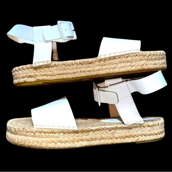 SAKS FIFTH AVENUE ESPADRILLE SANDALS - Picture 6 of 6